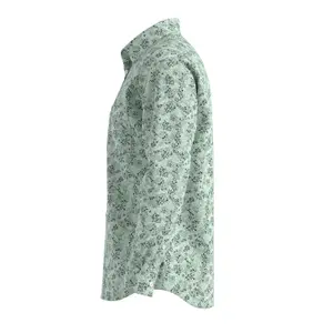 Long Sleeve Shirt with All-Over Print and Italian Collar s.Oliver image-6