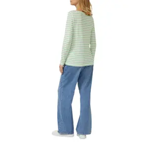 Women's Slim Fit Long Sleeve Striped Soft Jersey T-Shirt s.Oliver image-5