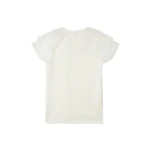 T-shirt με βολάν και ραγλανά μανίκια για κορίτσι s.Oliver image-4