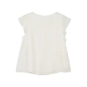 Blouse από μουσελίνα γραμμή Α με φούξια μανίκια για κορίτσι s.Oliver image-1