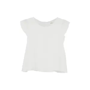 Blouse από μουσελίνα γραμμή Α με φούξια μανίκια για κορίτσι s.Oliver image-2