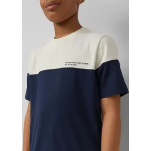 T-shirt με χρωματιστό μπλοκ ίσια γραμμή για παιδιά s.Oliver image-5