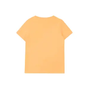 T-shirt med tryck framtill och rund hals, rak passform barn s.Oliver image-1