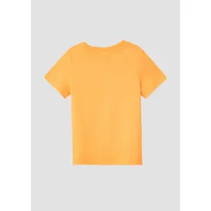 T-shirt med tryck framtill och rund hals, rak passform barn s.Oliver image-3