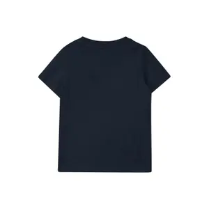 T-shirt med tryck framtill och rund hals, rak passform barn s.Oliver image-1
