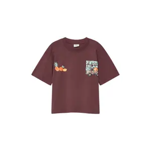 Oversize T-shirt med Foam-tryck och vida ärmar barn s.Oliver image-2