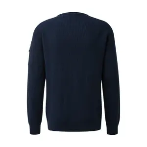 Pull raglan strukturerad i bomull med ficka på ärmen s.Oliver image-1