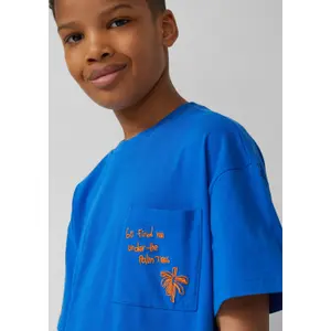 Oversize T-Shirt mit Färbung und Stickerei und Brusttasche für Kinder s.Oliver image-5