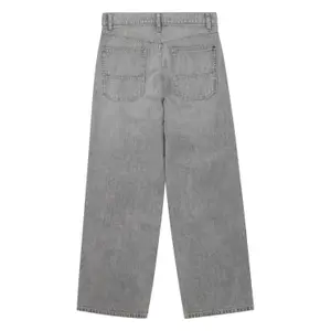 Jeans Baggy φαρδιά χαλαρή κοπή μέση μεσαία εφέ φθοράς παιδί s.Oliver image-1