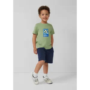Child Pull-On Wide-Leg Fleece Bermuda Shorts Dyed Piece s.Oliver image-6