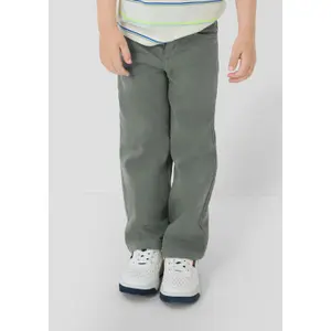 Baggy Trousers Relaxed Fit Mid-Rise Wide Leg Piece Dyed Child s.Oliver image-3