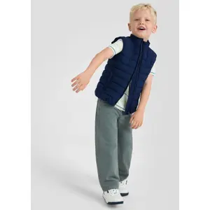 Baggy Trousers Relaxed Fit Mid-Rise Wide Leg Piece Dyed Child s.Oliver image-6