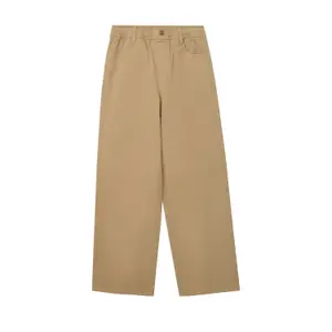 Pantalon à enfiler coupe décontractée taille mi-haute twill léger teint en pièce enfant s.Oliver image-2