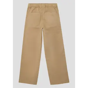 Pantalon à enfiler coupe décontractée taille mi-haute twill léger teint en pièce enfant s.Oliver image-4