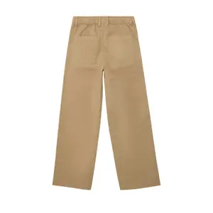 Pantalon à enfiler coupe décontractée taille mi-haute twill léger teint en pièce enfant s.Oliver image-5