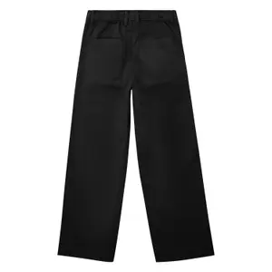 Pantalon à enfiler coupe décontractée taille mi-haute twill léger teint en pièce enfant s.Oliver image-1
