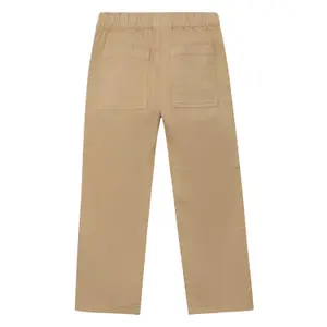 Lightweight Twill Wide Leg Mid Rise Casual Pull-On Baggy Trousers Child s.Oliver image-1