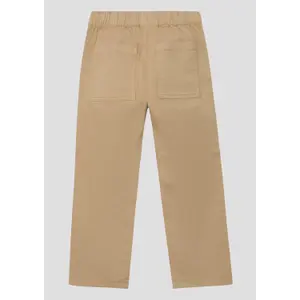 Lightweight Twill Wide Leg Mid Rise Casual Pull-On Baggy Trousers Child s.Oliver image-4