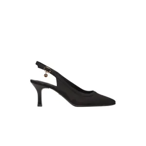 Slingbacks de couro com fivela feminina s.Oliver image-2