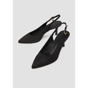 Slingbacks de couro com fivela feminina s.Oliver image-3