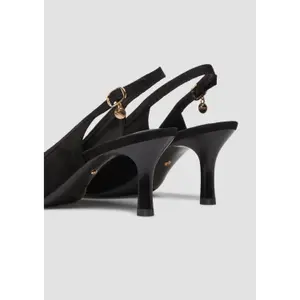 Slingbacks de couro com fivela feminina s.Oliver image-4