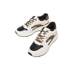 Leather Look Sneakers with Artwork for Women s.Oliver image-2