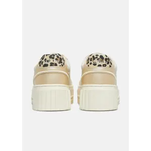 Zapatillas de plataforma con detalle de leopardo mujer s.Oliver image-4