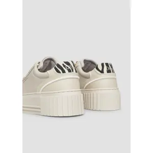 Zapatillas de plataforma con detalle de leopardo mujer s.Oliver image-4