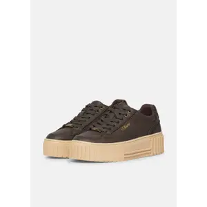 Zapatillas de plataforma con detalle de leopardo mujer s.Oliver image-3