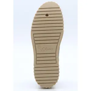 Zapatillas de plataforma con detalle de leopardo mujer s.Oliver image-5