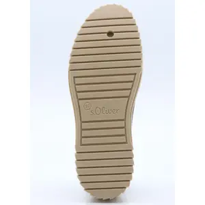 Zapatillas de plataforma con detalle de leopardo mujer s.Oliver image-5