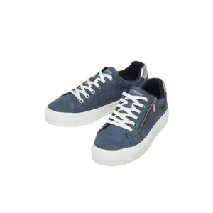 Dames sneakers met rits en rubberen zool s.Oliver image-6