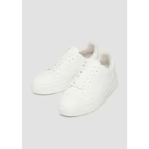Zapatillas de plataforma con placa de logo mujer s.Oliver image-3