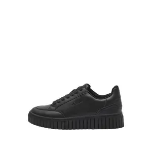 Zapatillas de plataforma con placa de logo mujer s.Oliver image-0