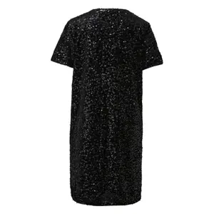 Glamour Velvet Kleid mit Glitzer Damen s.Oliver image-1