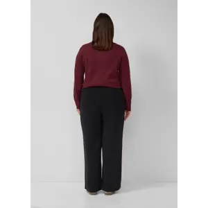 Women's Straight Leg Elastic Waist Trousers s.Oliver image-4
