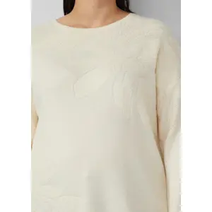 Pull de malha aconchegante com padrão floral e corte Regular Fit mulher s.Oliver image-3