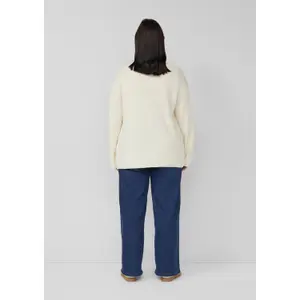 Pull de malha aconchegante com padrão floral e corte Regular Fit mulher s.Oliver image-4