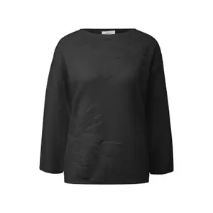 Pull de malha aconchegante com padrão floral e corte Regular Fit mulher s.Oliver image-0