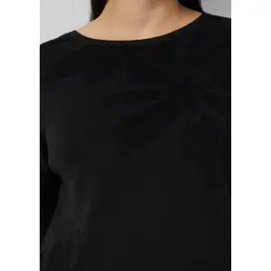 Pull de malha aconchegante com padrão floral e corte Regular Fit mulher s.Oliver image-3