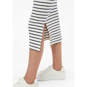 Girls' Elastic Waist Midi Skirt with Side Split s.Oliver image-5