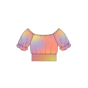 Puff Sleeve Girl Sublimation Print T-Shirt s.Oliver image-5