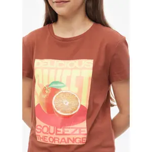 T-shirt coupe ample avec imprimé devant fille s.Oliver image-5