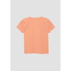 T-shirt coupe Regular à manches courtes en maille côtelée fille s.Oliver image-3