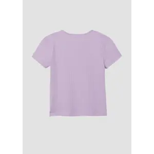 T-shirt coupe Regular à manches courtes en maille côtelée fille s.Oliver image-3