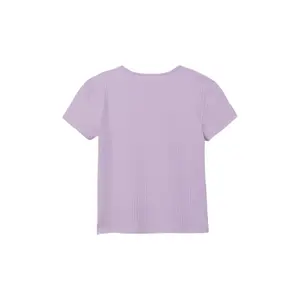 T-shirt coupe Regular à manches courtes en maille côtelée fille s.Oliver image-4
