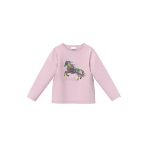 T-shirt με μακριά μανίκια Loose Fit με σχέδιο σε παγιέτες για κορίτσια s.Oliver image-0