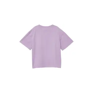 Oversize T-shirt med tryck fram och applikationer flicka s.Oliver image-4