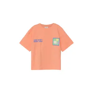 Oversize T-shirt med Foam tryck fram och bak flicka s.Oliver image-2