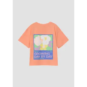 Oversize T-shirt med Foam tryck fram och bak flicka s.Oliver image-3